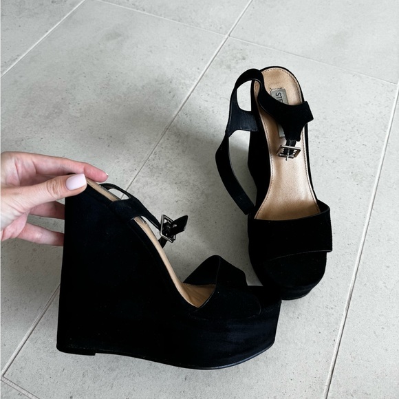 Steve Madden Platform Sandals black - Picture 4 of 4